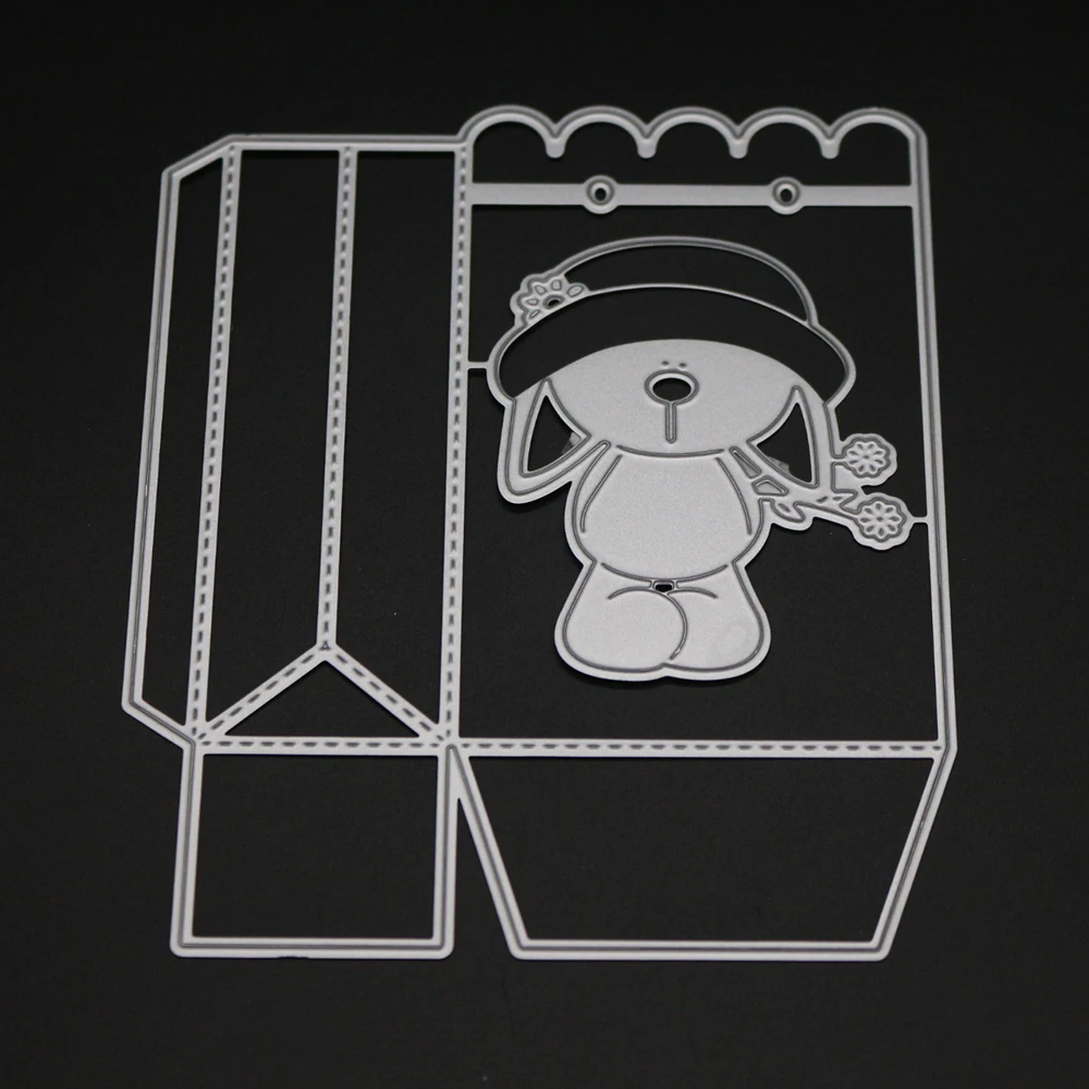  11.4X14CM Metal Cutting Dies Carbon steel Die Scrapbooking Decor DIY Invitation Cards Dies Stencil  - 32951977655