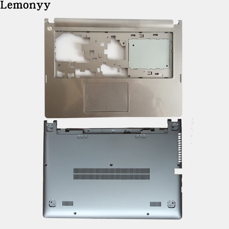 NEW cover case FOR Lenovo Ideapad S400 S405 S410 S415 C Shell Palmrest Cover /D shell Bottom Case silver NEW cover case FOR Lenovo Ideapad S400 S405 S410 S415 C Shell Palmrest Cover /D shell Bottom Case silver