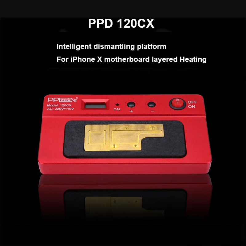 PPD 120CX интеллектуальная станция для демонтажа демонтажная плата iPhone X BGA NAND Chipsets A11