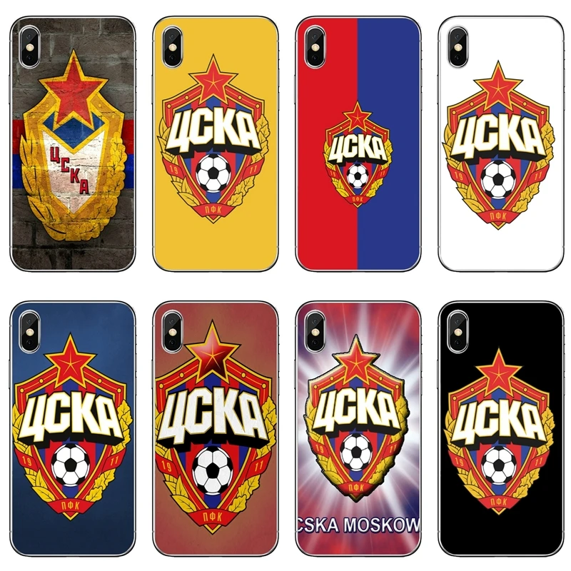 

For Xiaomi Redmi S2 5 plus 6A 4A 4x Note 6 Pro 5 5A 4 3 Pocophone F1 cska moscow football Soft mobile phone cover case