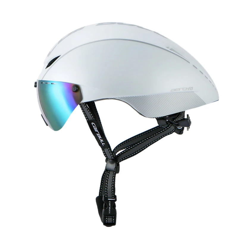 

Aero-R1 Integrally-Molded Helmet Bike Helmet With Goggles Bicycle Helmet Road MTB Helmet TT Time Trial Triathlon Pneumatic Ridin