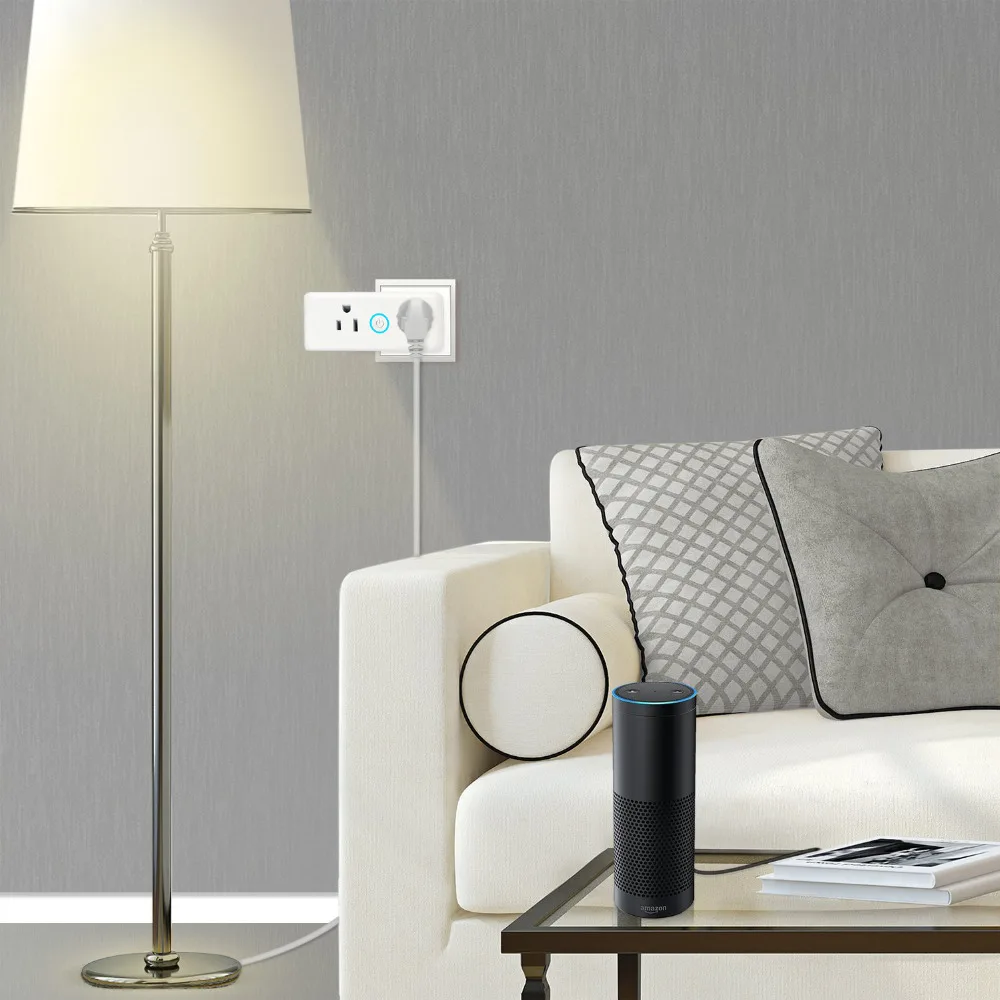 Умная розетка с Wi Fi американская электрическая Беспроводной удаленный адаптер