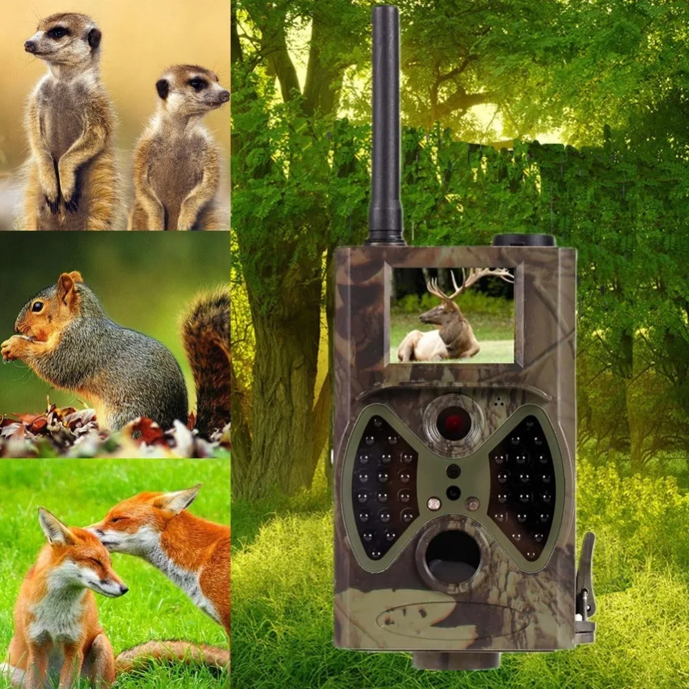 מצלמה שביל ציד 12MP GPRS GSM אלחוטי ראיית לילה אינפרא אדום 940nm הדיגיטלי ציד מלכודת מצלמה וידאו תמונת זיהוי תנועה