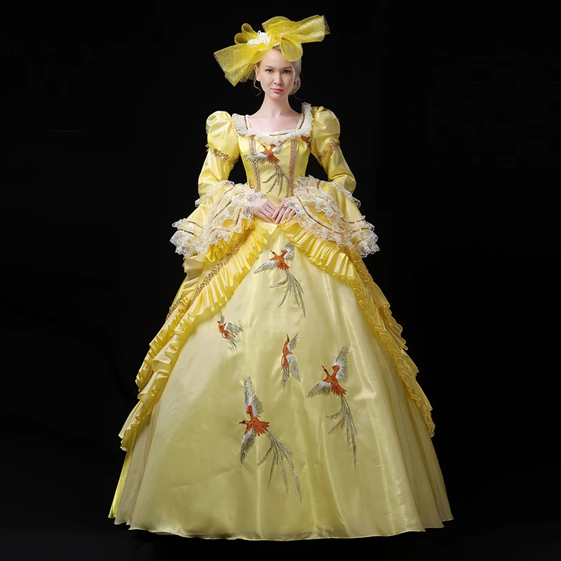 Французское платье Marie Antoinette в стиле рококо 18 века модное рококо|Платья| |