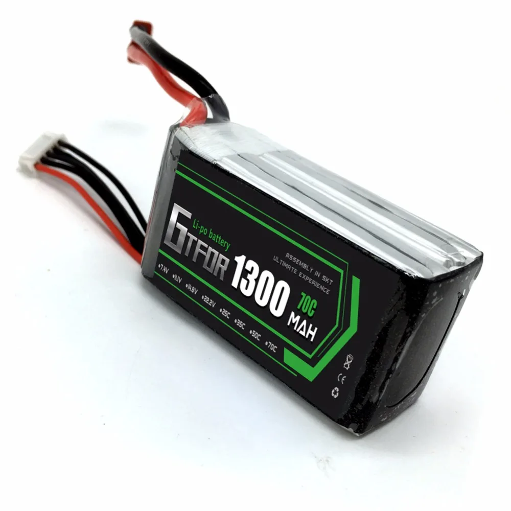 GTFDR 1300 مللي أمبير 3 ثانية 70C 11.1 فولت يبو بطارية لى بو ل QAV210 250 FPV سباق Quadcopter RC سيارة قارب هليكوبتر اللعب نموذج
