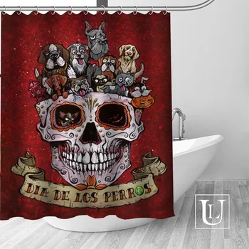 

New arrival Modern Custom david lozeau Fabric 100% Polyester Shower Curtain High Quality Washable Bath Decor Waterproof Popular