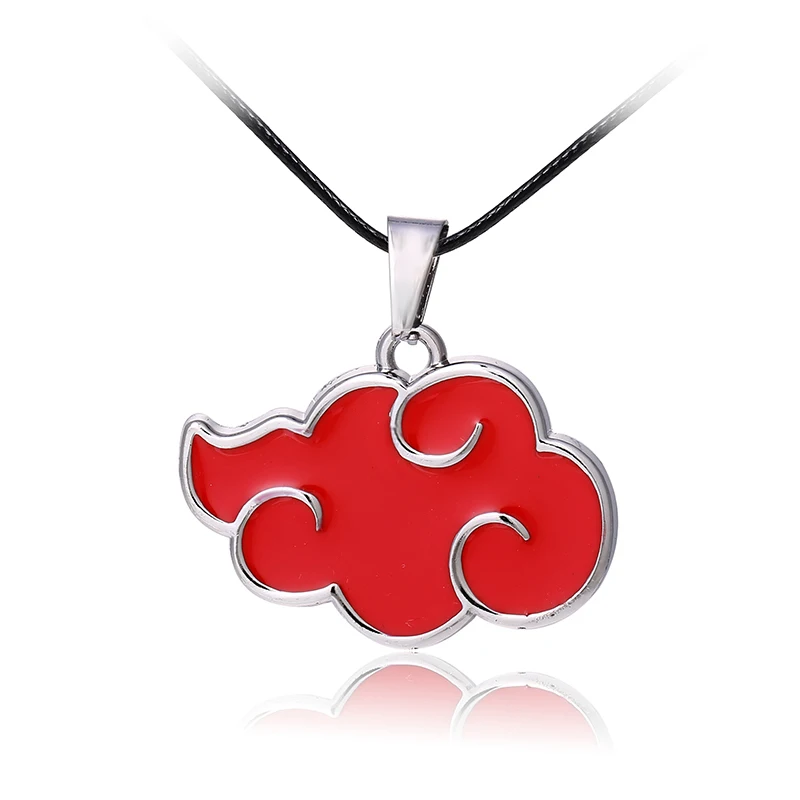

24 Pcs/Lot New Design Anime Naruto Pendant Necklaces Uchiha Itachi Logo Dragon Ball Kakarotto Cloud Necklace Bulk Wholesale