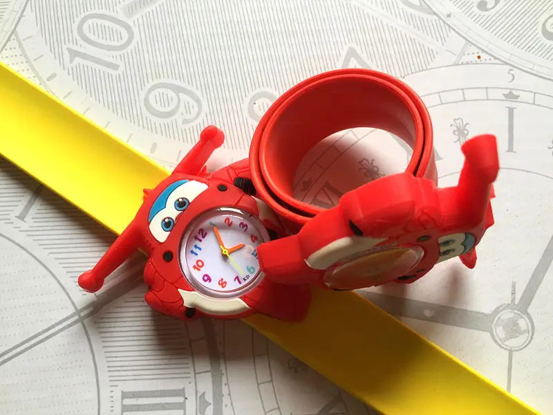 Детские часы 3D мультфильм самолет автомобиль Дети Детские часы Детские Кварцевые часы для девочек и мальчиков детские подарки Relogio Montre