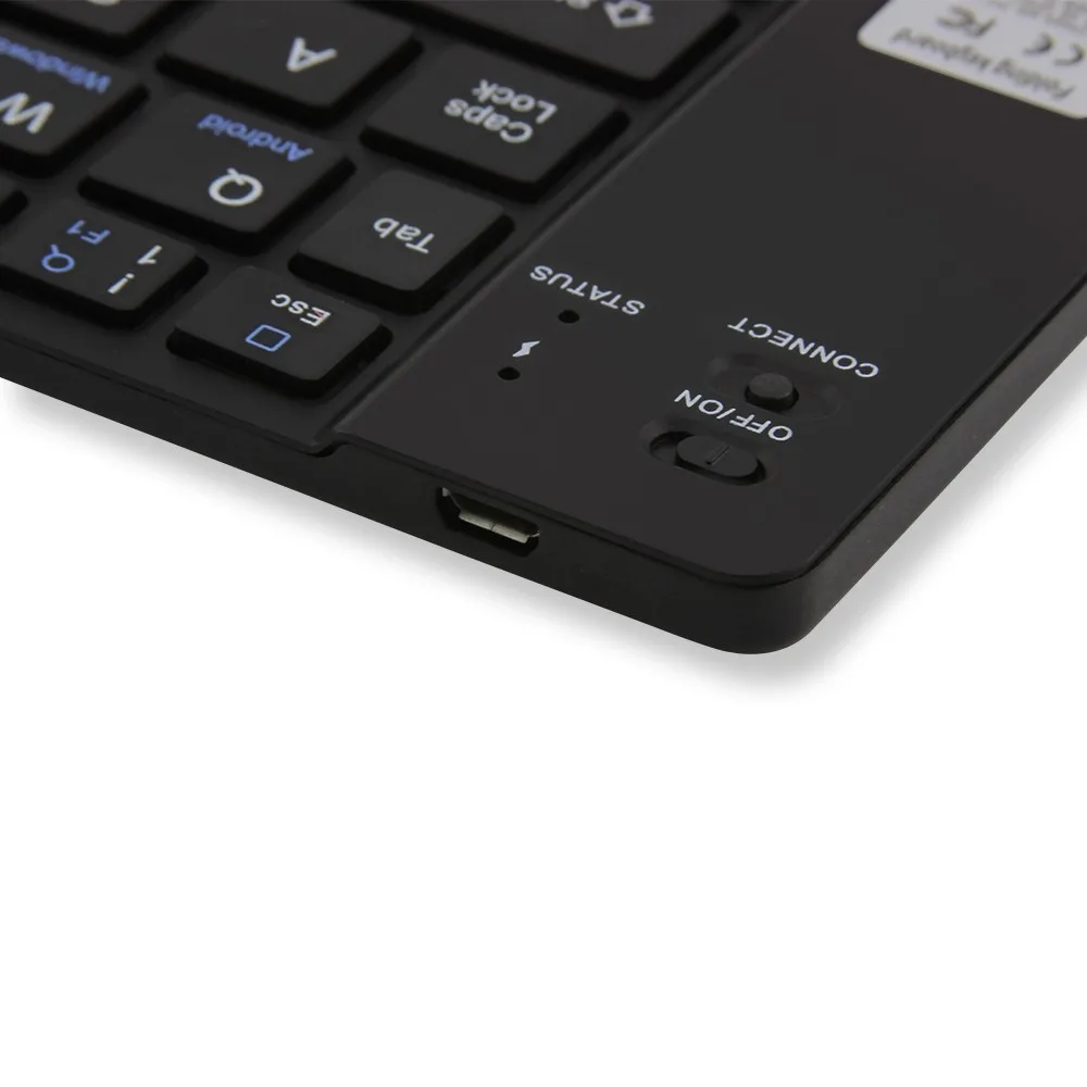 CHUYI Wireless Bluetooth 3.0 Mini Keyboard Portable Folding Rechargeable Slim Foldable Keyboard For IPhone Android Laptop PC