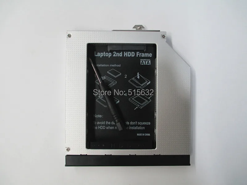 Для hp EliteBook Upgrade Bay 6930 p, 8440 p, 8530 p, 8540p 2nd SSD жесткий диск Caddy