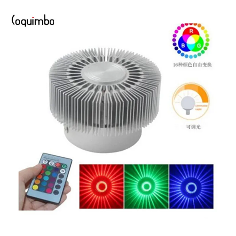 Coquimbo алюминиевый потолочный светильник с дистанционным управлением RGB умный