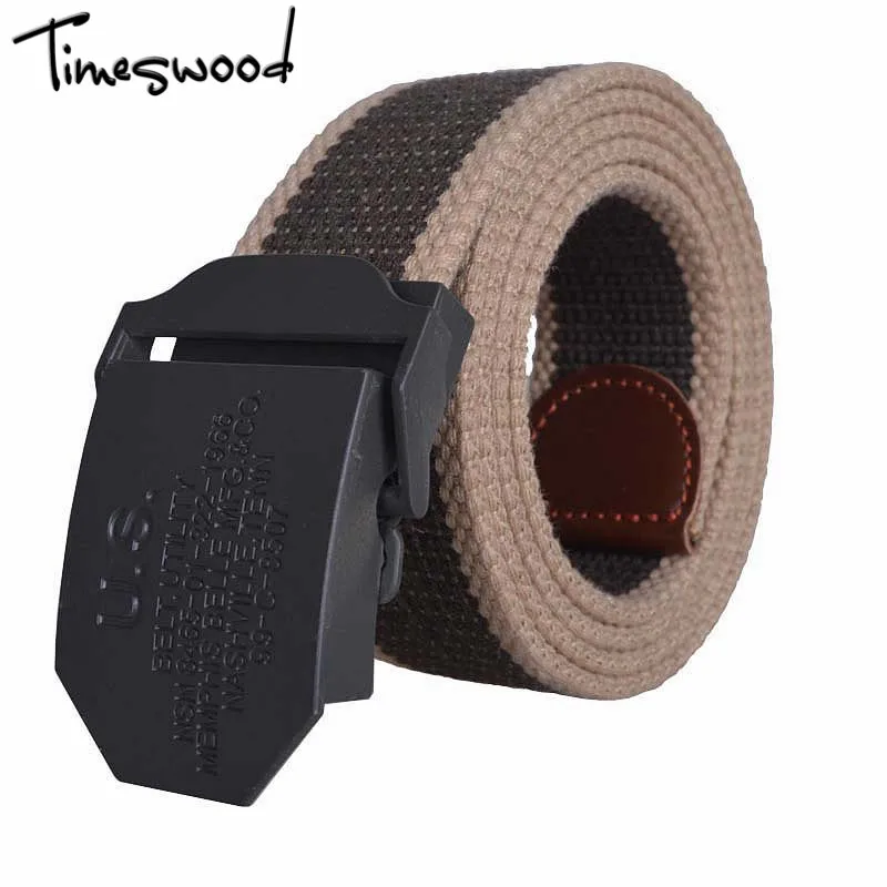 US Army Tactics Belts Utility Wild Strap Pants Jeans Belt Canvas Militar Cinturones Military