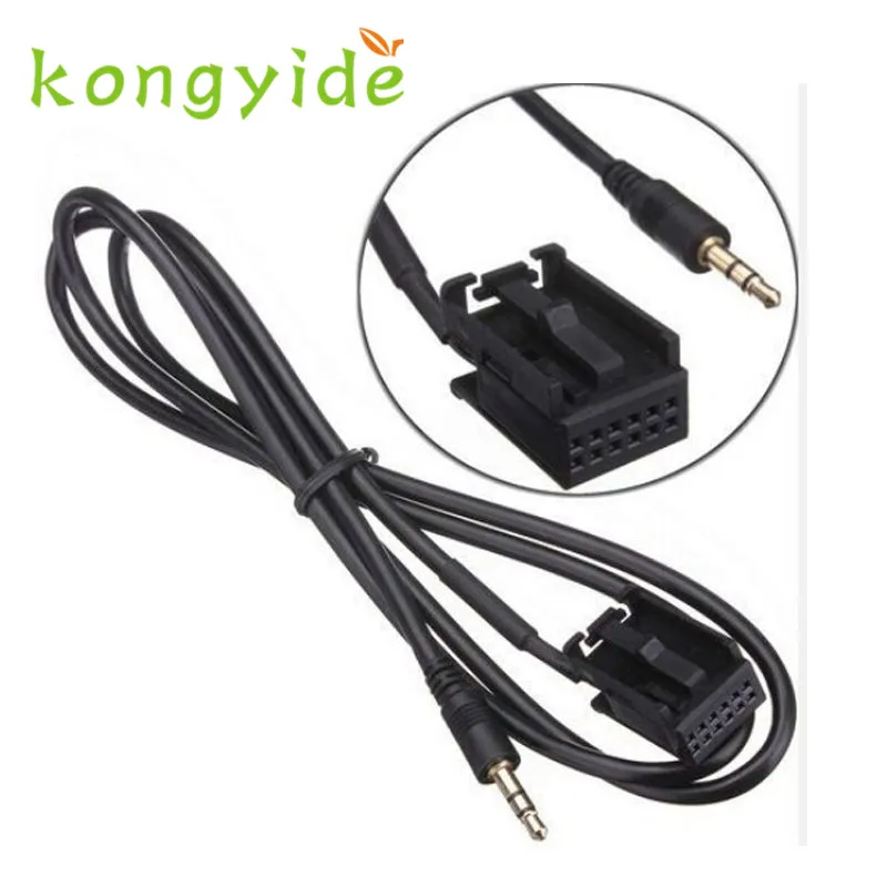 

Car-styling For ford aux cable mondeo mk3 Car 3.5mm AUX in cable for Ford Fiesta Mondeo MK3 Focus MK2 S-MAX PUMA