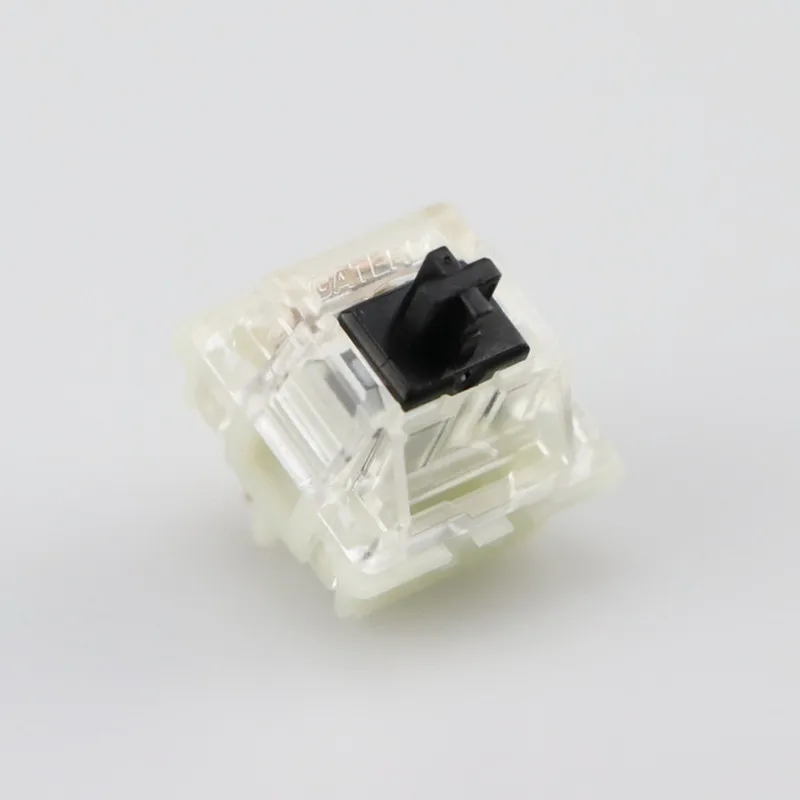 Тихий переключатель Cool Jazz Gateron mx 5 контактный прозрачный чехол красные коричневые