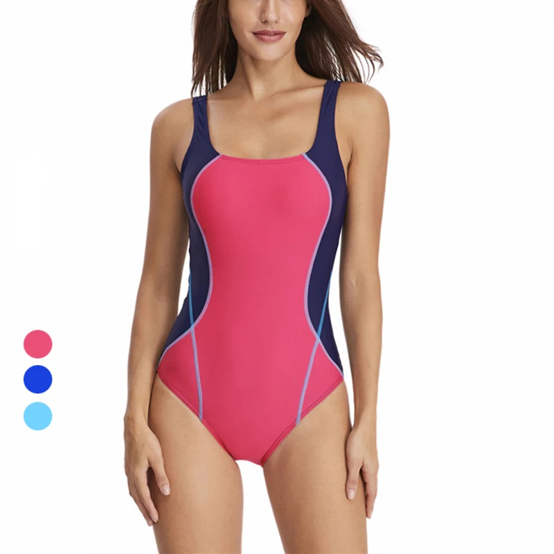Sexy Women Swimwear Bathing Suit One Piece Swimsuit for Beach Sports Training Exercise Padded Beachwear XL | Спорт и развлечения