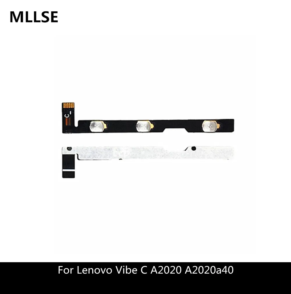 

Replacement Parts Switch on/off Volume Ribbon For Lenovo Vibe C A2020 A2020a40 Power Button Flex Cable Free shipping