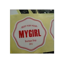 Печать на заказ по индивидуальному заказу водонепроницаемые этикетки для конвертов