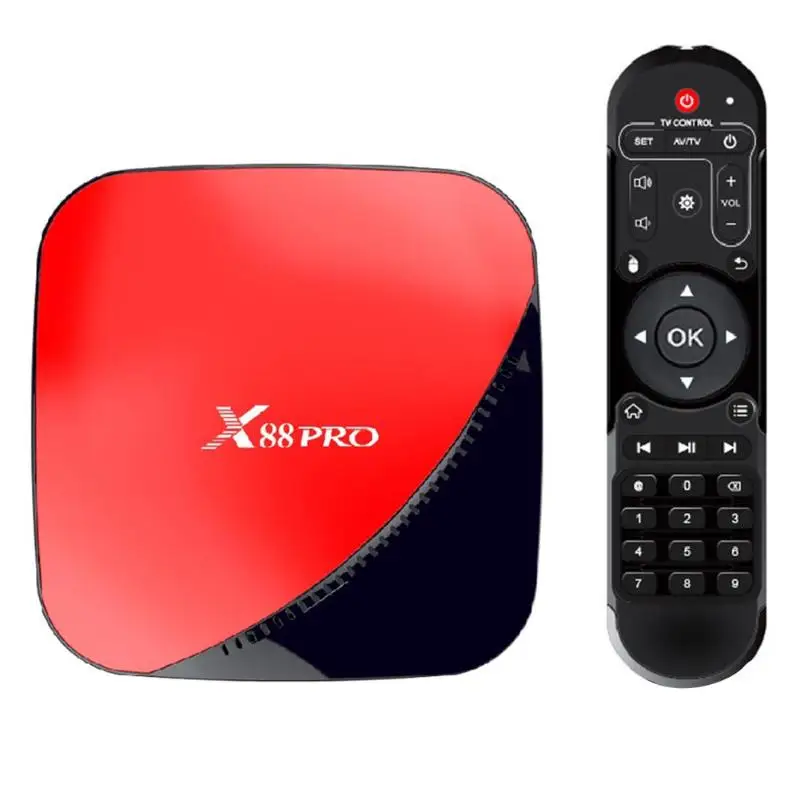 X88 PRO Smart tv BOX Android 9,0 GB Rockchip 4 GB 64 RK3318 4 + 32 GB телеприставка 2,4/5G Wifi 4 K HD ТВ приемник медиапроигрыватель