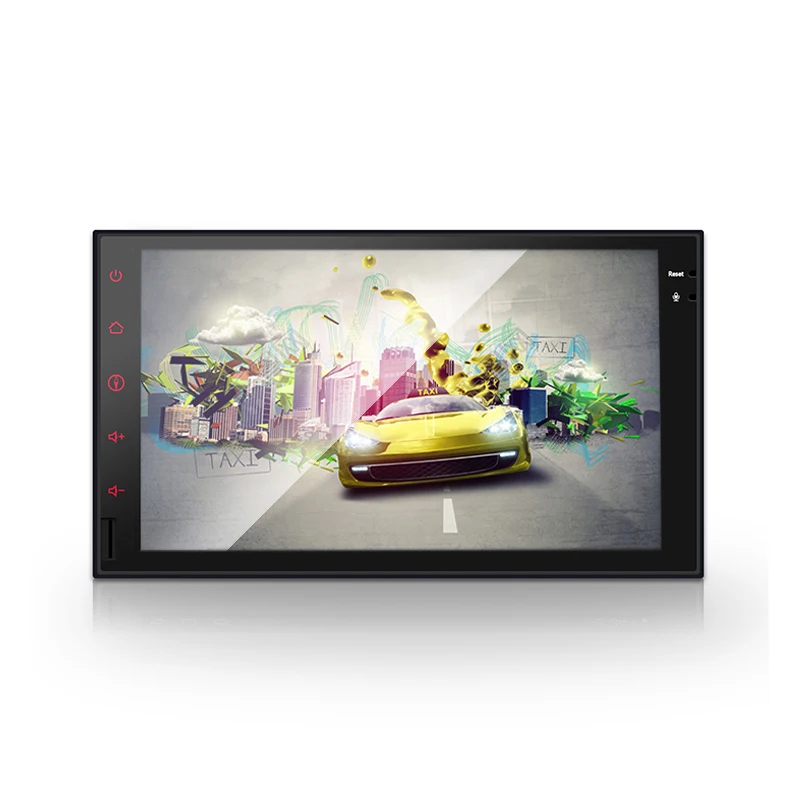 

2 Din Car Stereo Audio Quad Core 1024*600 Android 8.1 GPS Navigation Suitable for All Car Models 3G Head Unit No DVD mp3 player