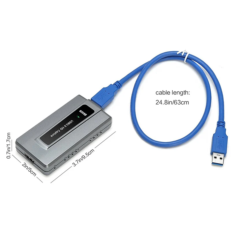USB 3 0 HD устройство для видеосъемки Ezcap287 HDMI запись видео поделитесь игровым