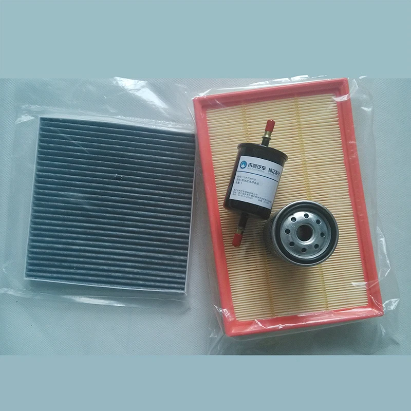 

Geely emgrand 8 air filter air condition filter gasoline Oil filter four filters for emgrand 8