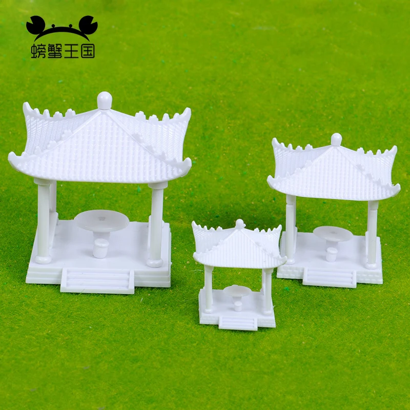 2 комплекта модель павильона Gloriette 1: 75 100 150 поезда Хо н масштаб железнодорожного