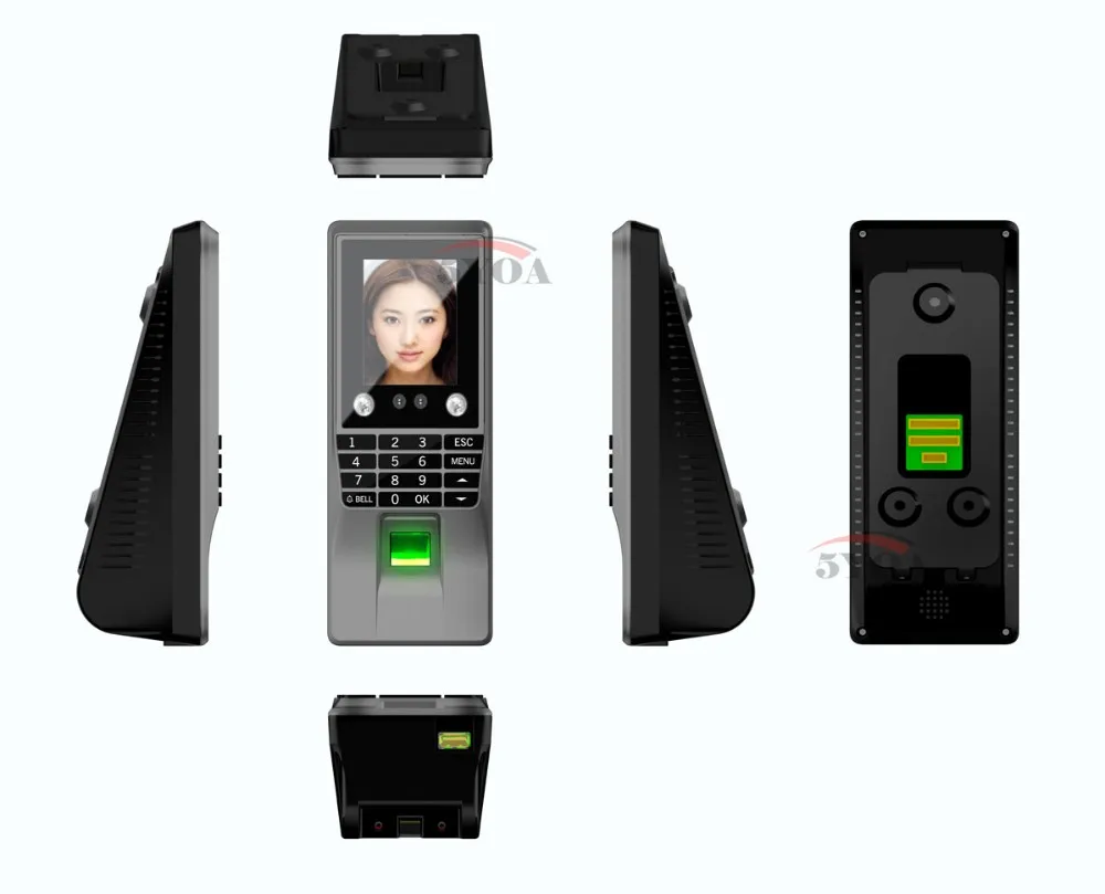 Биометрический отпечаток лица контроль доступа время посещаемости машина Электрический считыватель сканер датчик код система дверной замок