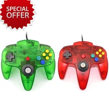 Прозрачный USB Регулятор Игры для PC Gamepad Джойстик Не совместимы для N64 (64 стиль) Компьютер контроллер