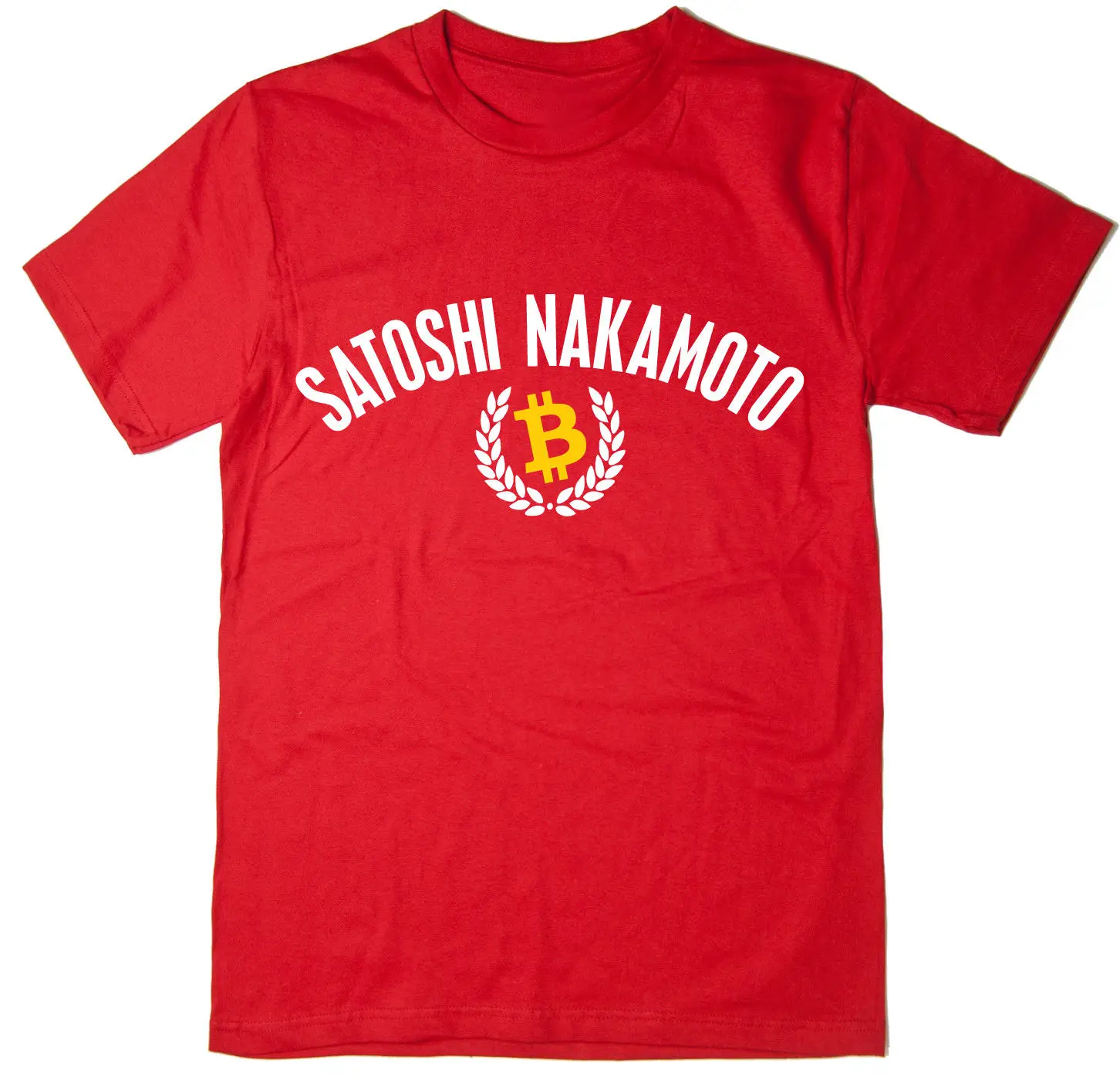 Satoshi Nakamoto T-Shirt - BTC Bitcoin Cryptocurrency Blockchain - 6 colours New T Shirts Funny Tops Tee New Unisex