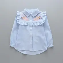 ; рубашка для маленьких девочек; детская одежда; блузка для мальчиков; рубашка для девочек с цветочным рисунком; От 3 до 8 лет sylvia 566525099720