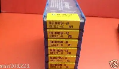 

DHL/EMS 2 LOTS NEW IN BOX Korloy TCGT16T304-AK TCGT32.51-AK H01 CNC Carbide Insert 10pcs/1Box-A2