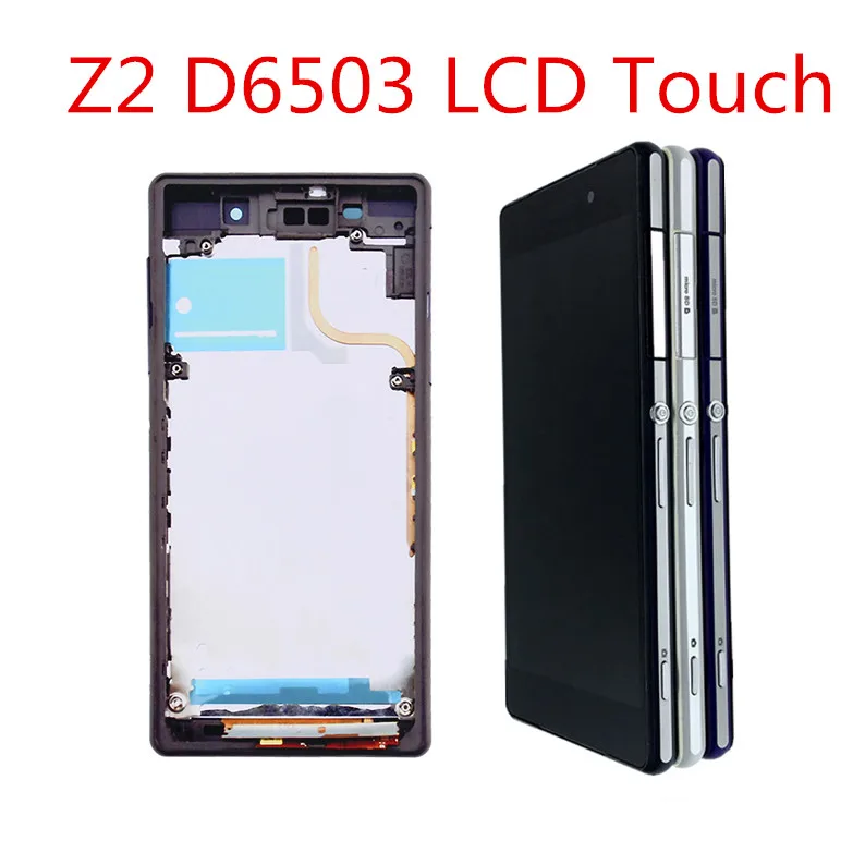 L50W For SONY Xperia Z2 D6502 D6503 D6543 LCD Display with frame Touch Screen Digitizer Assembly For SONY Xperia Z2 LCD
L50W For SONY Xperia Z2 D6502 D6503 D6543 LCD Display with frame Touch Screen Digitizer Assembly For SONY Xperia Z2 LCD