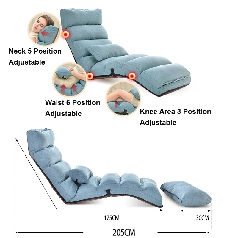 Ленивый мешок фасоли диван татами складное глубокое кресло Творческий диван для отдыха складной легко и экономия пространства легко
