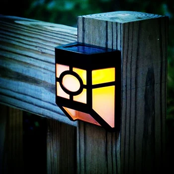 

Led Solar light Waterproof Solar Wall Lamps ABS Led Solar light outdoor Wireless Solar Powered Motion Sensor Light 1PCS