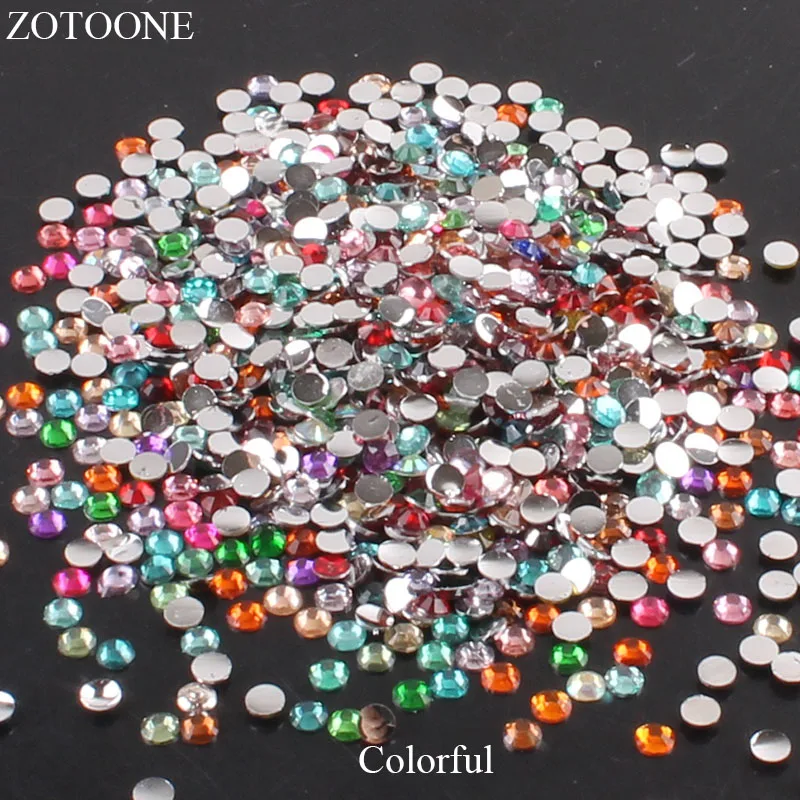 black rhinestones