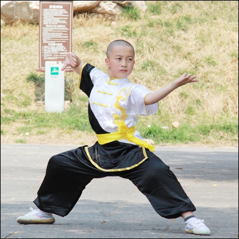 Wushu одежда для детей кунг-фу Униформа детская TA404