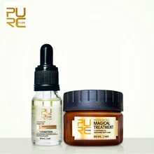 PURC 5 секунд восстановление повреждений восстановление мягкий уход за волосами и кожей головы маска и новые поступления уменьшение выпадения волос натуральная кокосовое масло 11,11