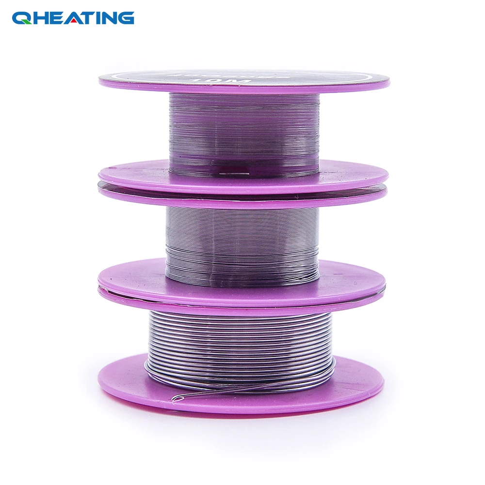 Нагревательный элемент для атомайзера Qheating KA1 Wire 10 в 1 упаковке сделай сам 22 г/24 г/26