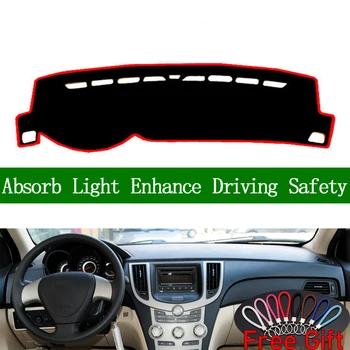 

For CHERY A3 2012 Dashboard Cover Sun Shade Non-slip Dash Mat Pad Carpet Car Stickers Interior Accessories