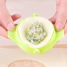 1 шт. Ручной пресс для кухонных пельменей руководство щепотка клецки клип артефакт пищевой Топ Jiaozi производитель устройство легко пластик плесень
