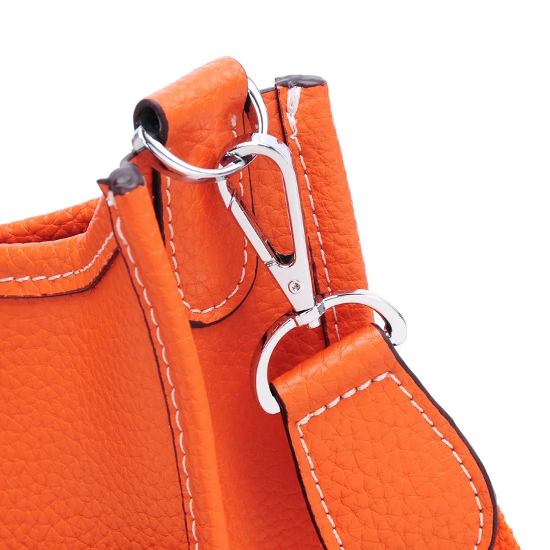Beste Koop Billetera Luxe Merk Lady Purse Solid Schoudertas Echt
