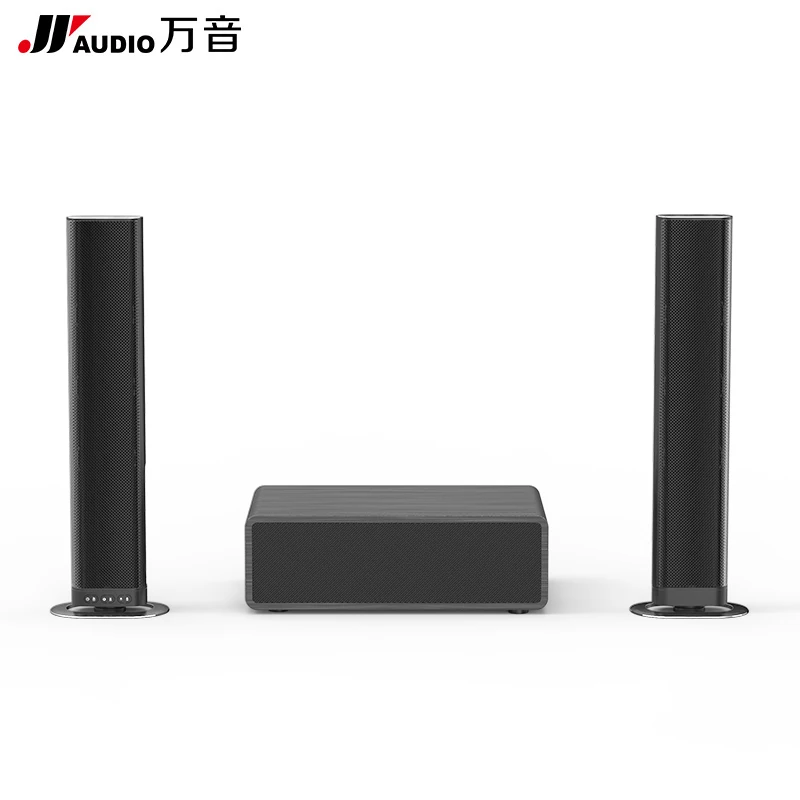 JY AUDIO Detachable TV Sound Bar DSP Stereo Sound Box with Bluetooth