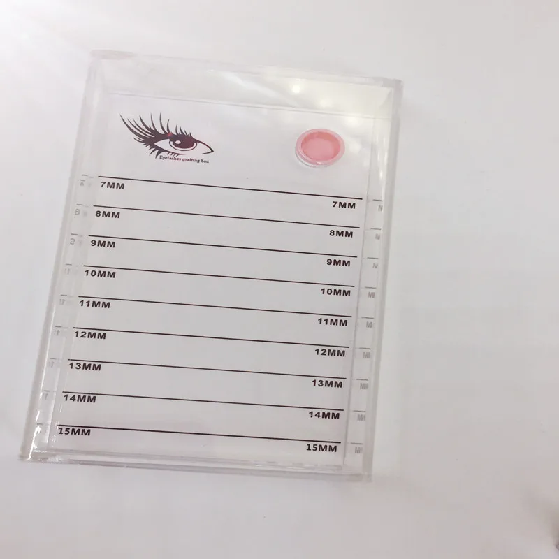 Eyelash Extension Storage Box Eyelash Extension Organizer Acrylic Lash Plate Storage Organizer Holder Eyelash Extension Tools 2