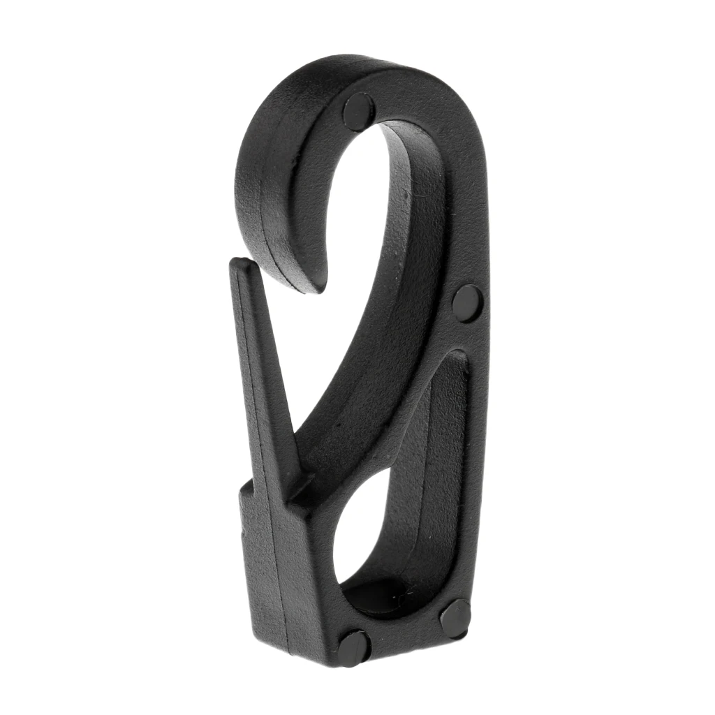 6 Pieces 6mm Shock Cord Bungee Rope Clip Hook for Kayak Paddle Rod Leash Dinghy Fishing Camping Tent Canopy Cover Accessories