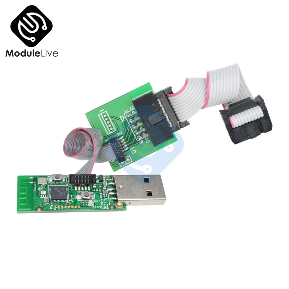 Беспроводная плата Zigbee Sniffer CC2531 CC2540 Bluetooth BLE 4 0 модуль захвата ключа USB