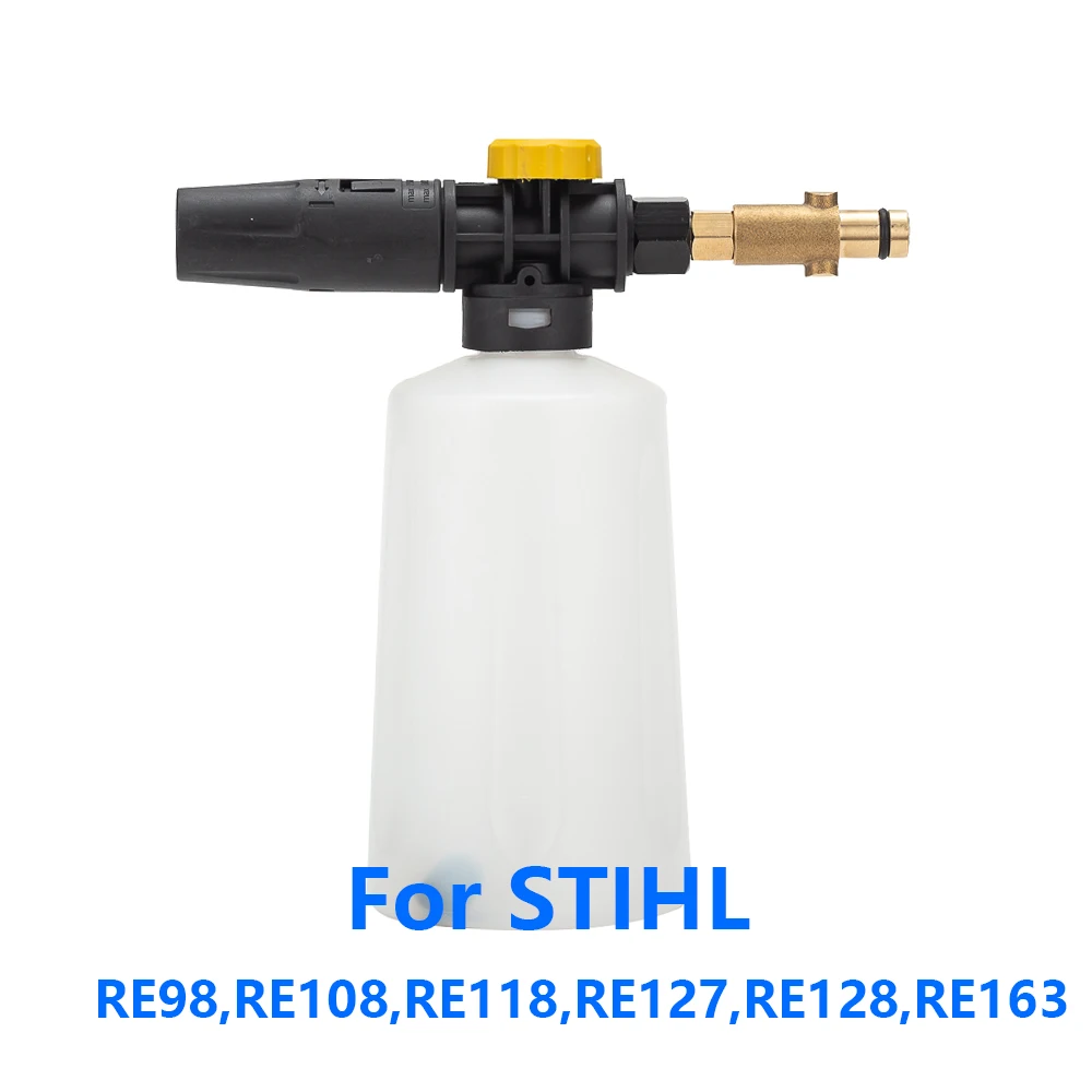 

Snow foam nozzle/ foam gun cannon/ foam generator Car Wash Soap Foamer Sprayer for STIHLE RE98 RE108 RE118 High Pressure Washer
