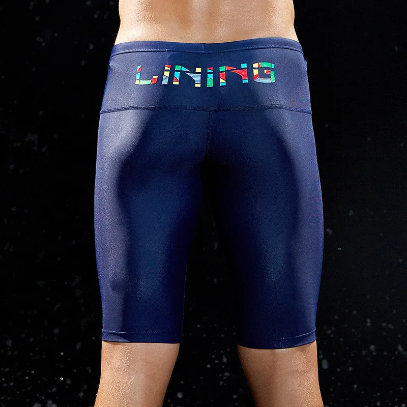 Новинка 2018 LI NING Fina профессиональные плавки для мужчин большие размеры спортивные