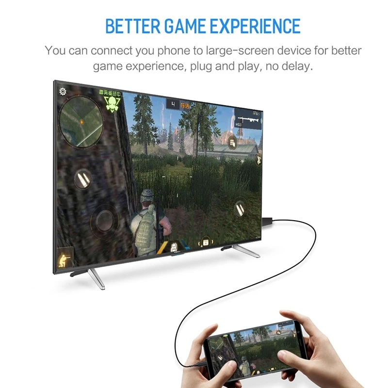 4K HD Mirroring USB Type C к HDMI Конвертор Кабель рок адаптер кабель для Macbook/Huawei/Samsung