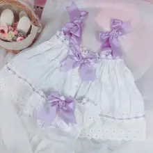 Летнее испанское винтажное платье для девочек плиссированное платье без рукавов на бретельках с бантом хлопковое платье для малышей Детская одежда Modis vestidos Y1639