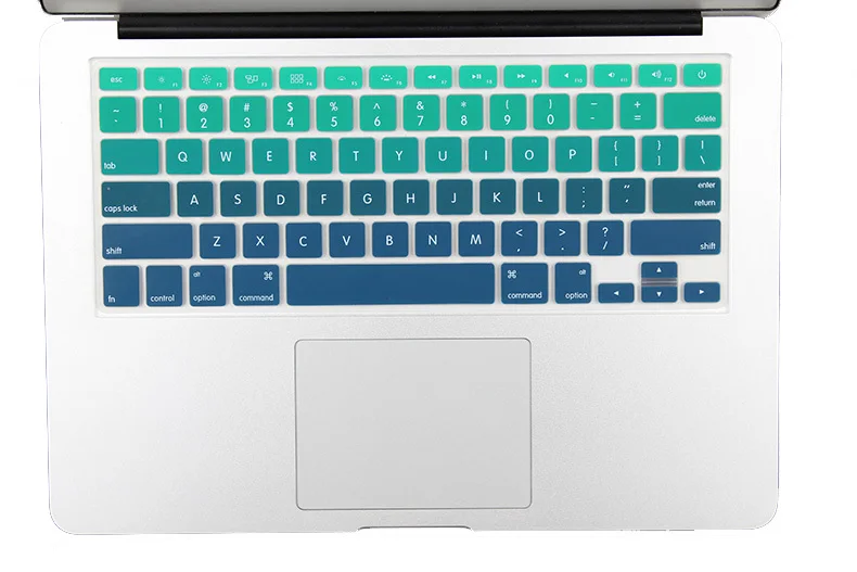Цветная силиконовая крышка клавиатуры для MacBook Air 13 Pro 15 17 Retina imac 21 5 27 &quot